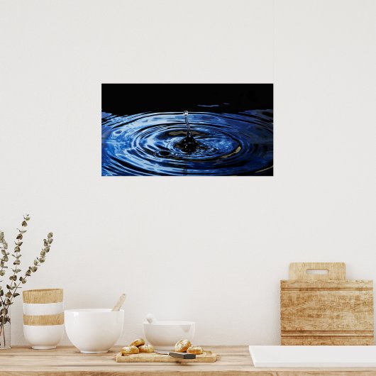 Poster Abattement d'eau (Cuisine)