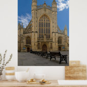 Poster Abbaye de Bath. (Cuisine)