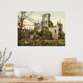 Poster Abbaye de Kirkstall, Leeds, Yorkshire, Angleterre (Cuisine)