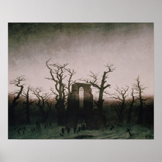 Poster Abbaye de Oakwood, 1810 (Devant)