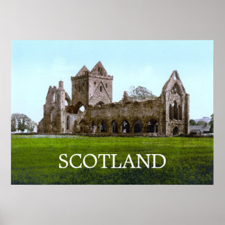 Poster Abbaye de Sweetheart en Écosse