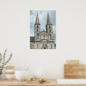 Poster Abbaye Michaelsberg à Bamberg (Cuisine)