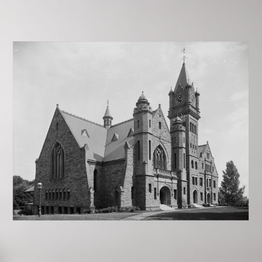 Poster Abbey Memorial Chapel (Mt. Holyoke College) (Devant)