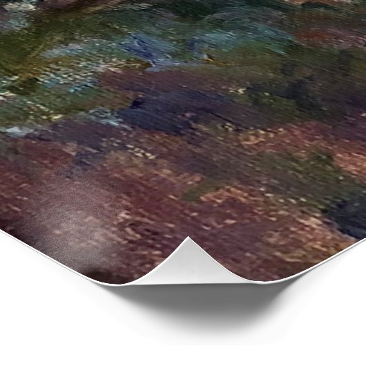 Poster Abbott Fuller Graves Vins à fleurs sur palmier (Coin)