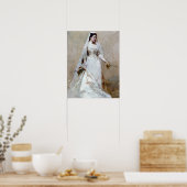 Poster Abbott Handerson Thayer Une Mariée (Cuisine)