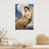 Poster Abbott Thayer | Winged Figure - 1889 (Cuisine)
