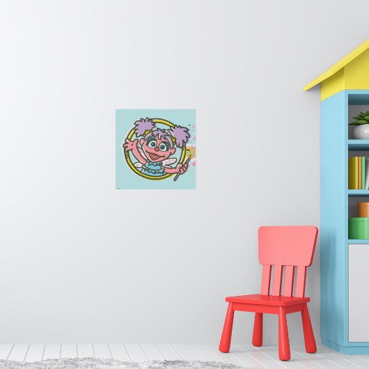 Poster Abby Cadabby Vintage (Pépinière 1)