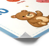 Poster ABC 123 Éducatif (Coin)