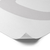 Poster ABC 123 Numéros alphabétiques de l'affiche (Coin)