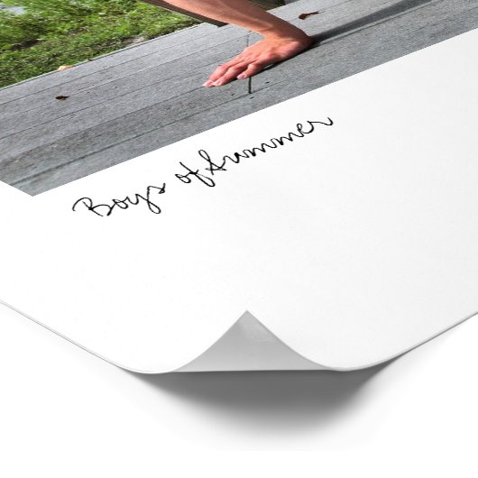 Poster ABC-5374, Garçons de l'été, Lee Vandergrift (Coin)