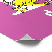 Poster ABC du Dr Seuss : Lettre D - Blanc | Ajouter Votre (Coin)