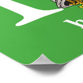 Poster ABC du Dr Seuss : Lettre H - Blanc | Ajouter Votre (Coin)