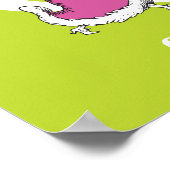 Poster ABC du Dr Seuss : Lettre Q - Blanc | Ajouter Votre (Coin)