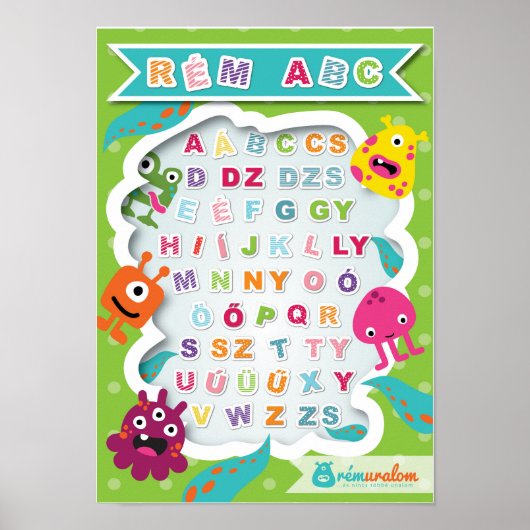 Poster ABC hongrois de l'épouvante (Devant)