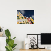 Poster ABC Islands, CURACAO, Willemstad : Punda (Bureau à domicile)