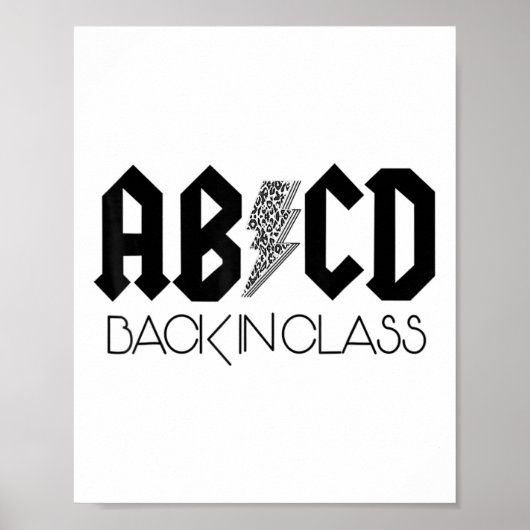 Poster Abcd Ck Dans Cl Leopard Ck À L'École Enseignants E (Devant)