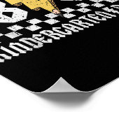 Poster Abcd Kindergarten Rocks Pencil Lightning Enseignan (Coin)