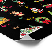 Poster Abcs Apprentissage Maternelle Enseignant Lumière d (Coin)