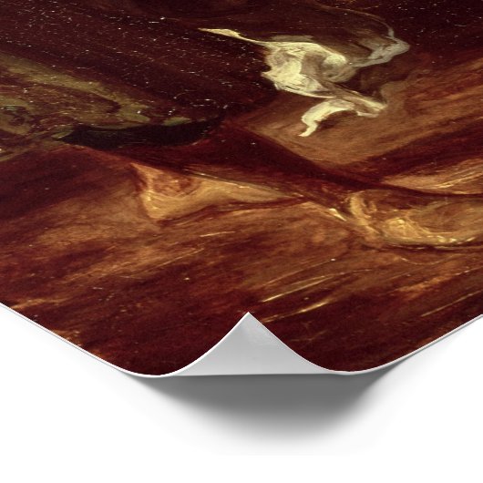 Poster Abd Ar-Rahman  Sultan of Morocco (Coin)