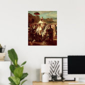 Poster Abd Ar-Rahman Sultan of Morocco (Bureau à domicile)