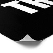 Poster Abdominals Pizza (Coin)