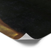 Poster Abe Lincoln Citation L'Amérique ne sera jamais dét (Coin)