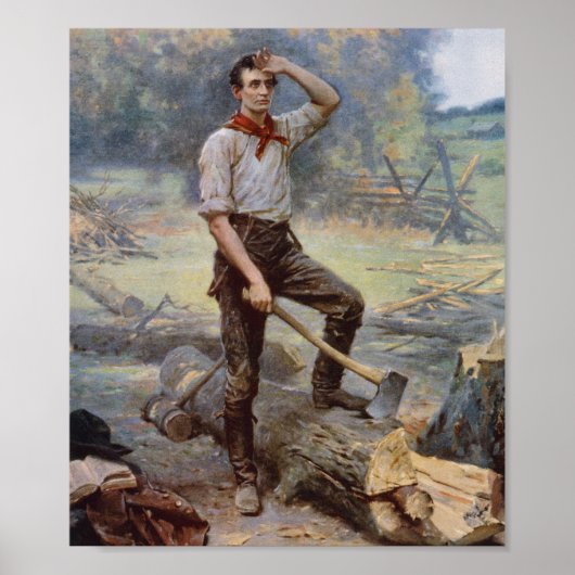 Poster Abe Lincoln Le Splitter (Devant)