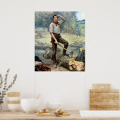 Poster Abe Lincoln — Le Splitter Ferroviaire (Cuisine)