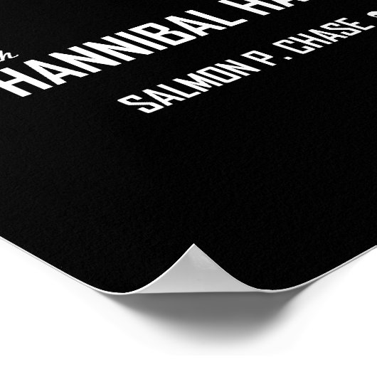 Poster Abe Lincolnstein. Abraham Lincoln Frankenstein (Coin)