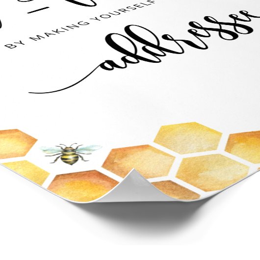 Poster Abee Help the Busy Mom Address an Enveloppe (Coin)