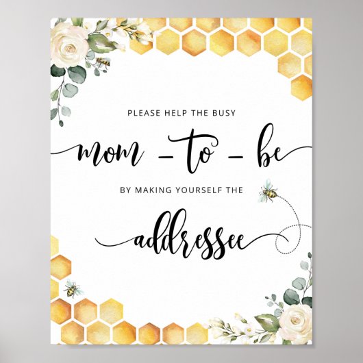 Poster Abee Help the Busy Mom Address an Enveloppe (Devant)