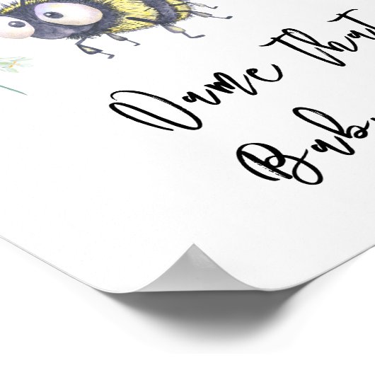 Poster Abee - Nom de l'aliment pour bébé (Coin)