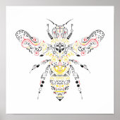 Poster abeille (Devant)