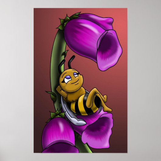 Poster Abeille (Devant)