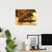 Poster abeille (Bureau à domicile)