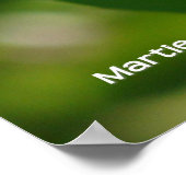 Poster Abeille de fleur de citron (2) (Coin)