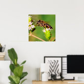 Poster Abeille de miel en action (Bureau à domicile)