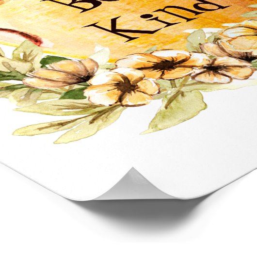 Poster Abeille miel (Coin)