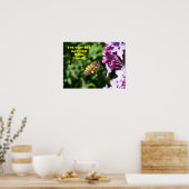 Poster Abeille occupée - Motivation des employés (Cuisine)