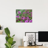 Poster Abeille Recueillant du Nectar (Bureau à domicile)