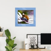 Poster Abeille ton propre genre de beauté (Bureau à domicile)