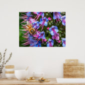 Poster Abeille Très Occupée (Cuisine)