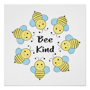 Poster Abeilles