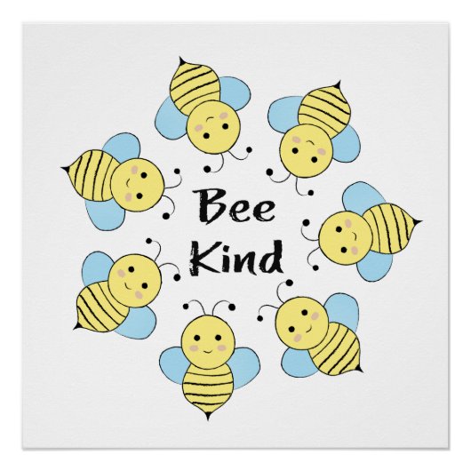 Poster Abeilles (Devant)