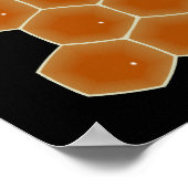 Poster Abeilles de miel (Coin)