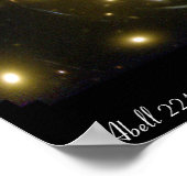 Poster Abell 2218 (Coin)