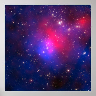 Poster Abell 2744, Pandora's Cluster.