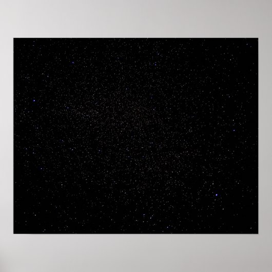 Poster Abîme étoilé foncé // Long ciel nocturne (Devant)
