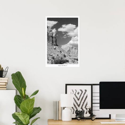 Poster Abiquiu V (Bureau à domicile)