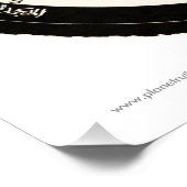 Poster Abizaid "Surface plate, Terre stationnaire" High R (Coin)